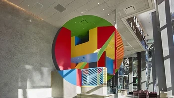 Karya hiperrealistis dari Georges Rousse. Foto: Brightside