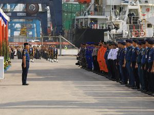 Kemenhub Gelar Latihan Penanganan Tumpahan Minyak di Laut