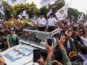 Segini Pajak Land Rover Klasik yang Ditumpangi Anies-Cak Imin ke KPU
