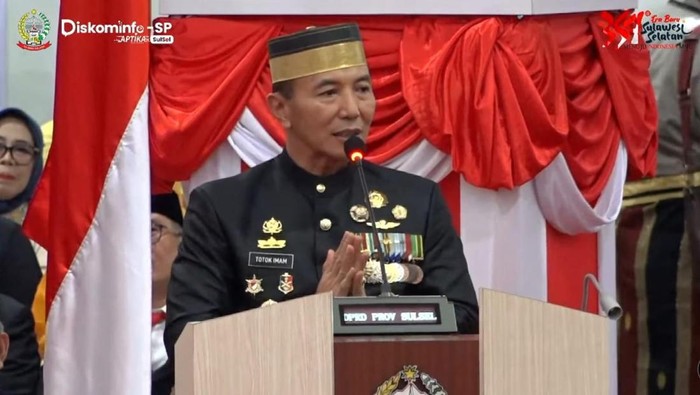 Pangdam XIV Hasanuddin Mayjen TNI Totok Iman Santoso.