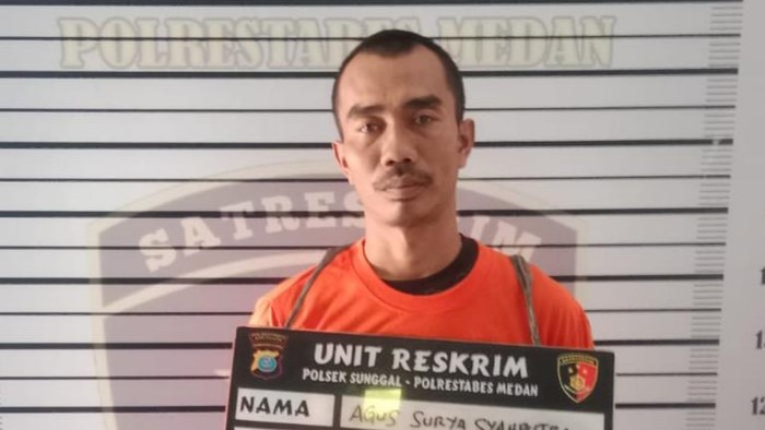 Pengendara aniaya petugas Dishub Medan jadi tersangka. (Foto: Istimewa).