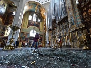 Perang Rusia-Ukraina Masih Berkecamuk, Katedral-Permukiman Dirudal