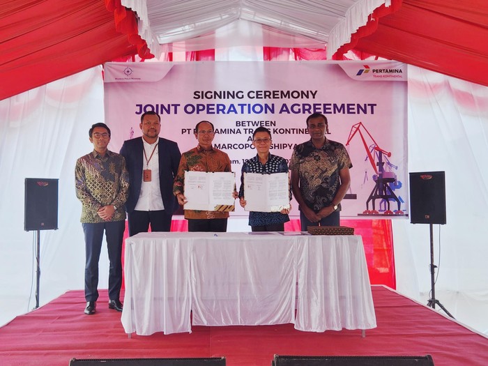 Pertamina Trans Kontinental-Marcopolo Teken JOA soal Bisnis Dockyard