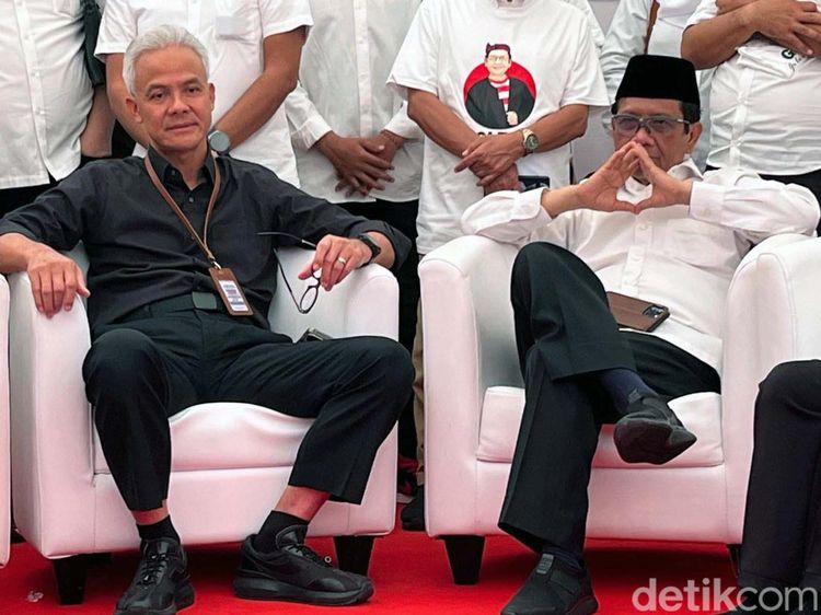 Potret Ganjar-Mahfud Md Sebelum Mendaftar ke KPU