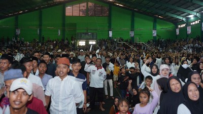 Ribuan Masyarakat Banten Dukung Gibran Jadi Cawapres