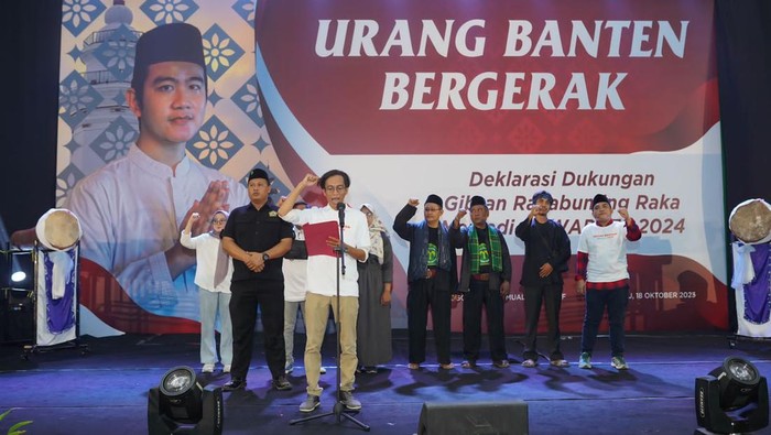 Ribuan Masyarakat Banten Dukung Gibran Jadi Cawapres