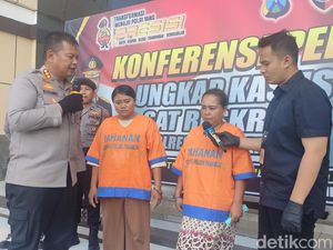Siapa Sangka, 2 Emak-emak Ini Ternyata Spesialis Pembobol Rumah Kosong