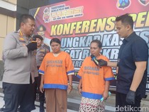 Pengakuan Dua Emak-emak Spesialis Bobol Rumah Kosong di Sidoarjo