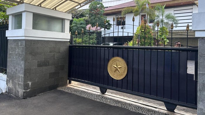 Rumah dinas Mahfud Md (Kadek/detikcom)