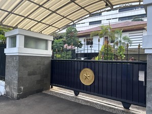 Suasana Rumah Dinas Mahfud Jelang Pendaftaran Capres-Cawapres ke KPU