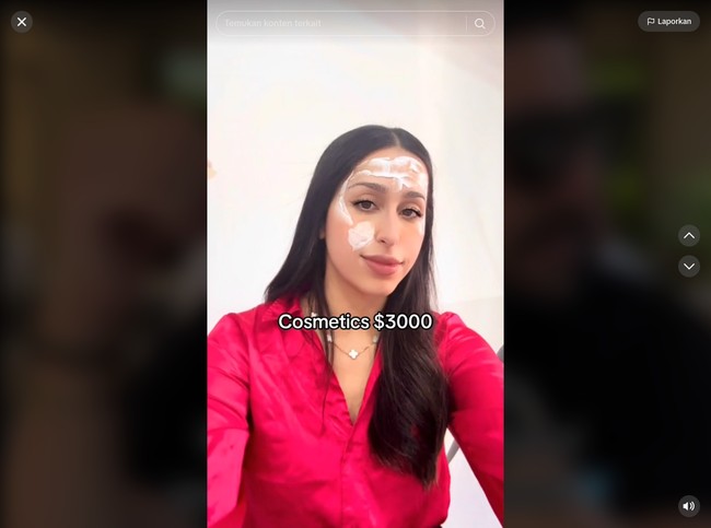 Ia pun tidak ragu membagikan pengeluarannya dan suami yang tergolong fantastis kepada netizen. Foto: TikTok/Instagram Sofia Kralow