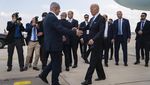 Tiba di Israel, Joe Biden Langsung Peluk Netanyahu