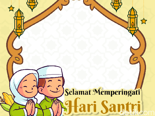 Twibbon Hari Santri Nasional 2023.