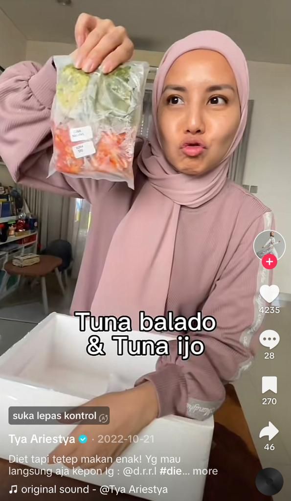 Tya Ariestya Masih Diet, Ungkap Menu dan Jam Makannya