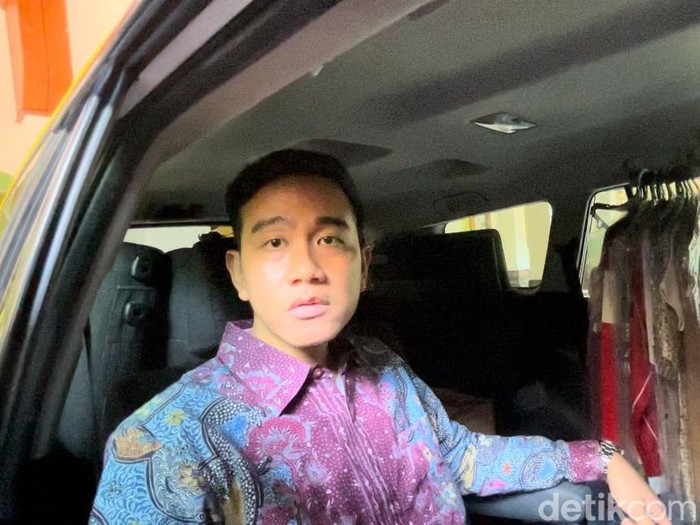 Wali Kota Solo Gibran Rakabuming Raka di Balai Kota Solo, Kamis (19/10/2023).