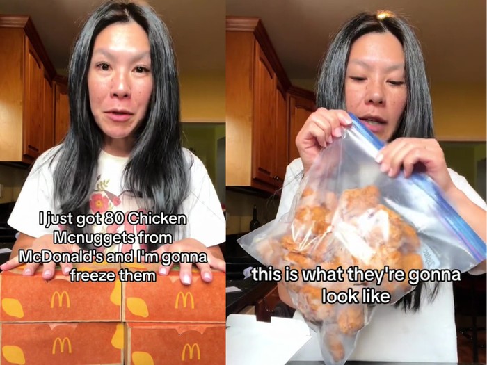 Demi Anaknya Nafsu Makan, Ibu Ini Stok 80 Nugget McDonalds di Kulkas