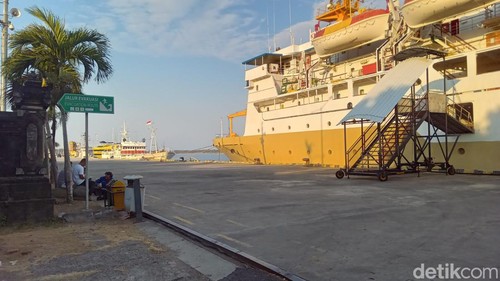 Dermaga Cruise Timur di Pelabuhan Benoa, Jumat (20/10/2023). (Aryo Mahendro/detikBali).