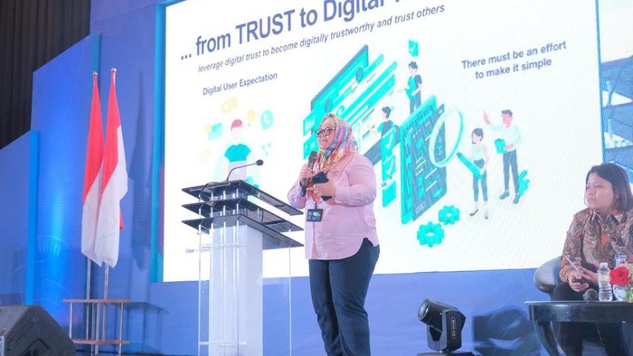 Rakornas Kolaborasi Implementasi SPBE digelar Kominfo. Melalui forum ini, Peruri memperkenalkan “Digital ID Solution