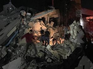 Potret Ngeri Gereja Tertua di Gaza Hancur Digempur Israel