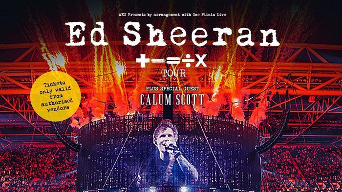Ed Sheeran konser di Jakarta.