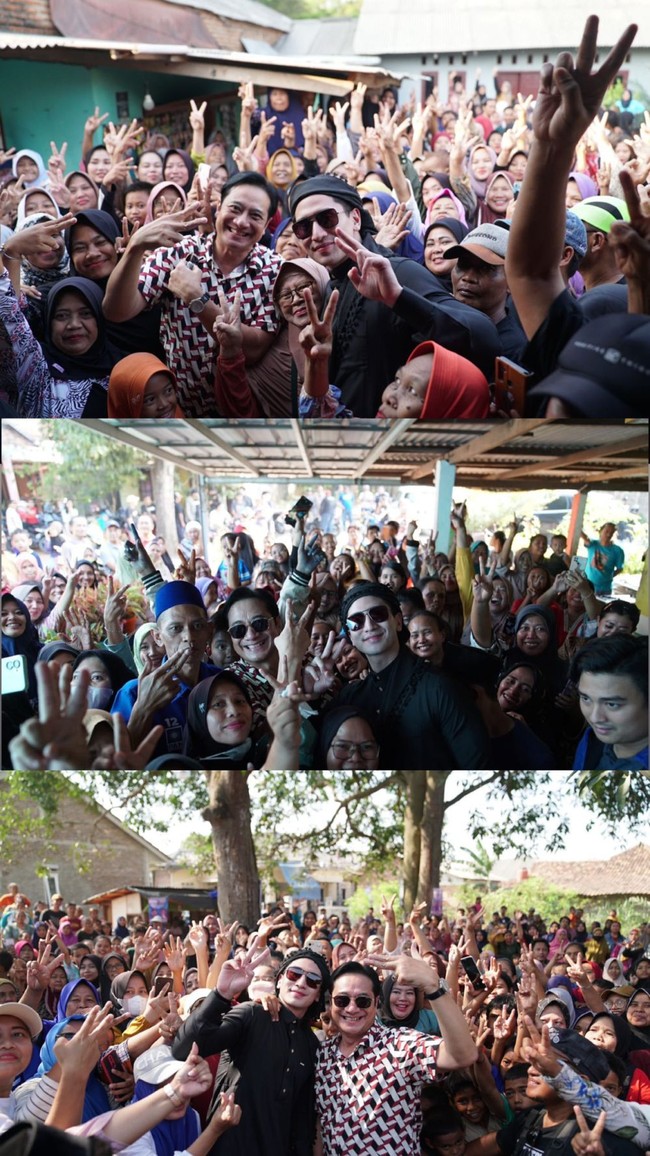 Ditanya keunggulan Verrell, banyak di antara warga yang menjawab tampan dan berwibawa. (Foto: Instagram/@bramastavrl)