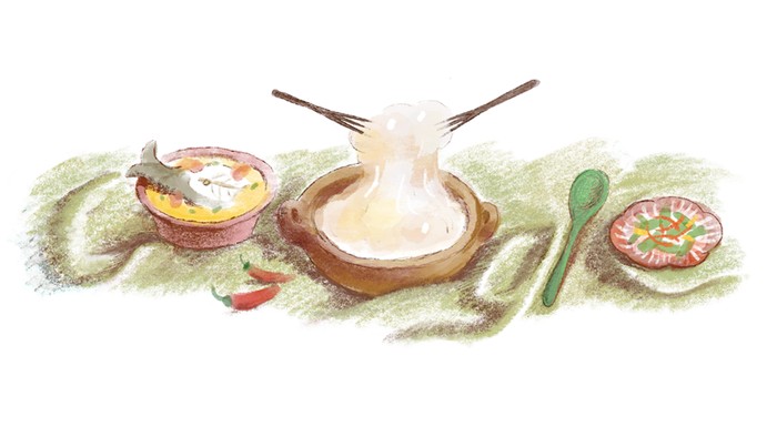 Google Doodle Papeda