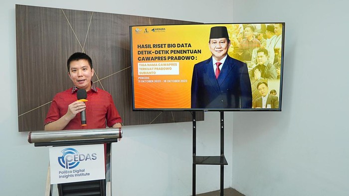 Hasil riset bacawapres Prabowo