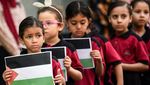 Siswa SD di Kairo Berkabung untuk Anak-anak Palestina