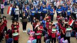 Siswa SD di Kairo Berkabung untuk Anak-anak Palestina