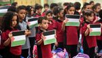 Siswa SD di Kairo Berkabung untuk Anak-anak Palestina