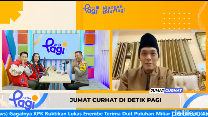 Jumat Cuhat detikPagi bersama Kapolres Blitar Kota AKBP Danang Seiyono