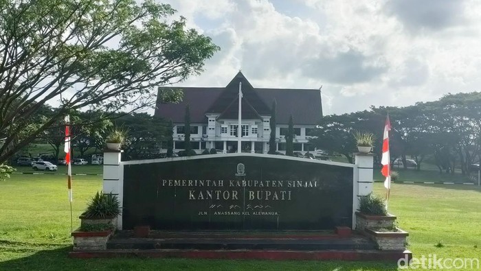 Kantor Bupati Sinjai. Agung Pramono/detikSulsel