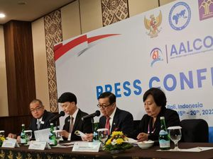 Yasonna Dorong Negara Asia-Afrika Aktif Bersuara Desak Hukuman ke Israel