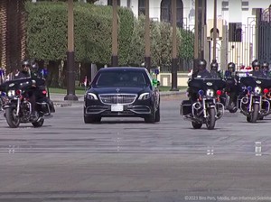 Bertemu Pangeran MBS di Arab Saudi, Jokowi Diantar Mobil Mewah Ini