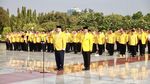 Momen Airlangga Pimpin Upacara Ziarah di TMP Kalibata