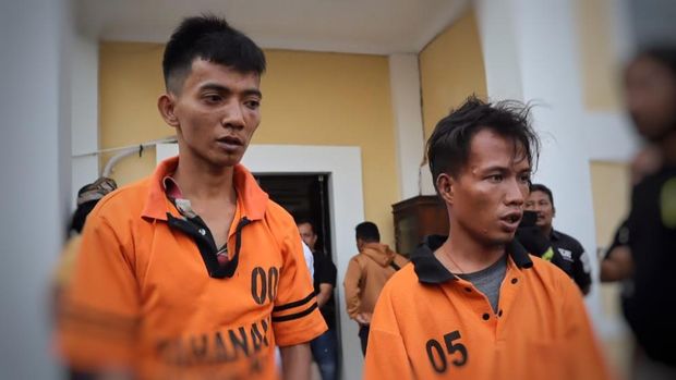 Perampok di kebun karet di OKU yang terekam kamera bocah.