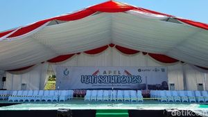 Gaung Puncak Hari Santri 2023 di Surabaya