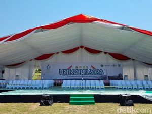 Gaung Puncak Hari Santri 2023 di Surabaya