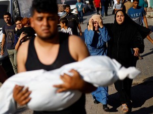 Korban Tewas Terus Berjatuhan, Rumah Sakit di Gaza Mulai Kehabisan Kain Kafan