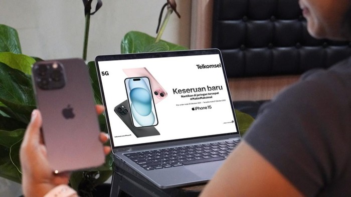 Preorder iPhone 15 bundling Telkomsel