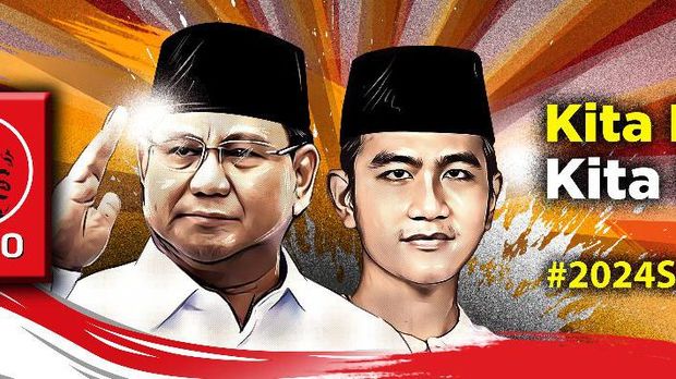 Projo Bikin Spanduk Digital 'Kita Indonesia Kita Prabowo-Gibran' (Dok istimewa).