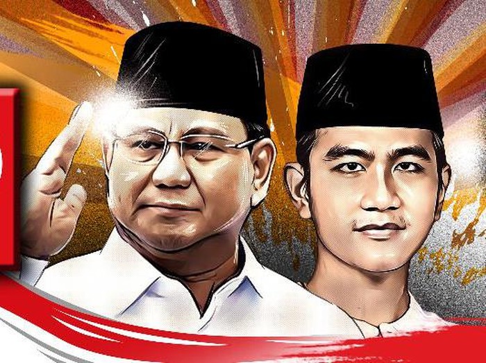 Projo Bikin Spanduk Digital Kita Indonesia Kita Prabowo-Gibran (Dok istimewa).
