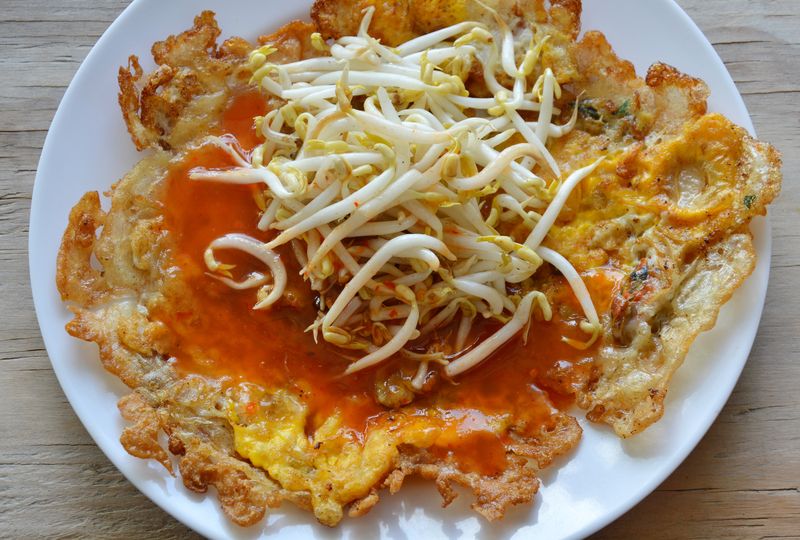 Resep Telur Goreng Topping Tauge