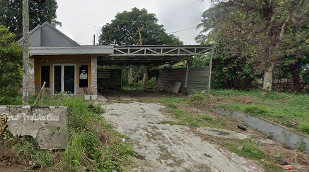 Rumah TKP pembunuhan ibu dan anak di Subang.