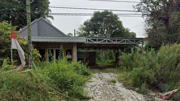 Rumah TKP pembunuhan ibu dan anak di Subang.