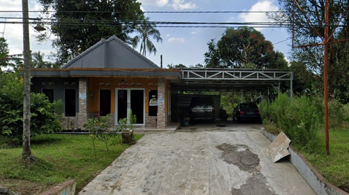 Rumah TKP pembunuhan ibu dan anak di Subang.