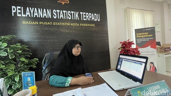 Statistisi Ahli Muda BPS Parepare, Ismaya Gusmi.