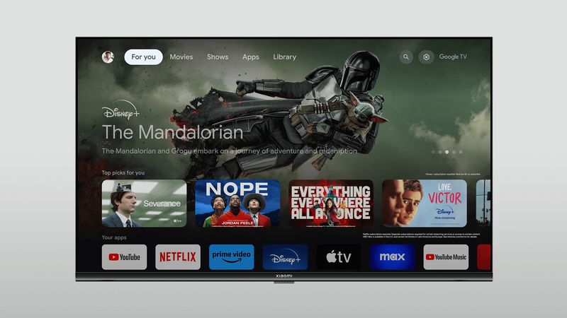 Xiaomi TV A Series dengan Google TV