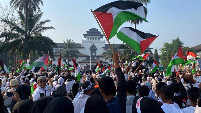 Aksi Jawa Barat untuk Palestina.
