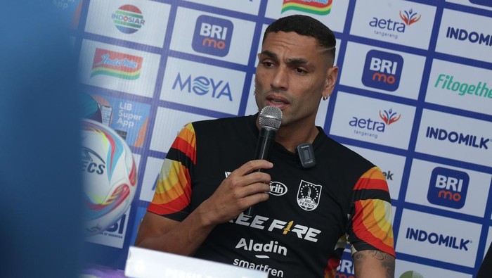 Bek Persis Solo Jaimerson Xavier, Sabtu (21/10/2023).
